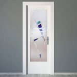 diseño alternativo en cristales para puertas