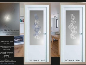 diseño personalizado en cristales para puertas