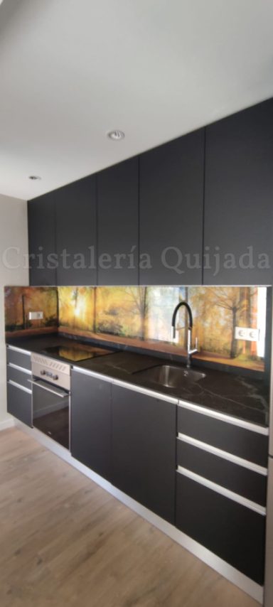Pared de cocina personalizada