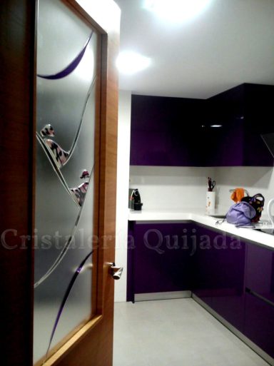 Vidrio con colores adaptados a entorno