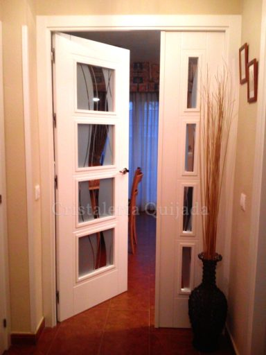 Entrada con serigrafía