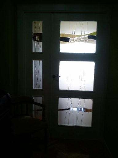 Cristal mate con resina