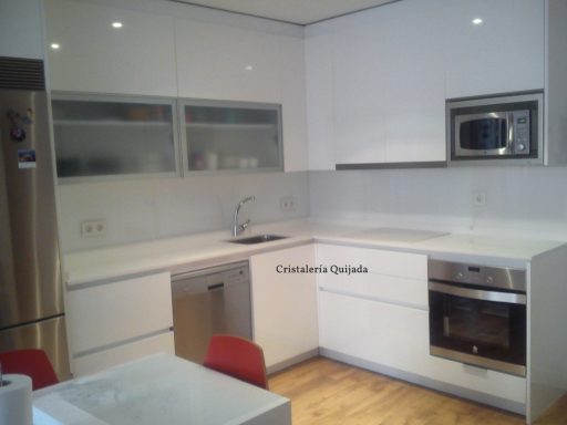 Cambio de pared a vidrio sin obra