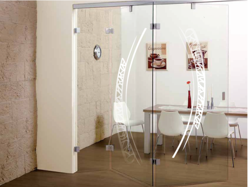 serigrafía sobre cristal